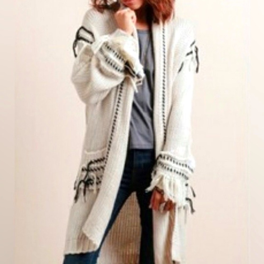 For Love and Lemons oversized size S Denver long cardigan - Picture 1 of 11